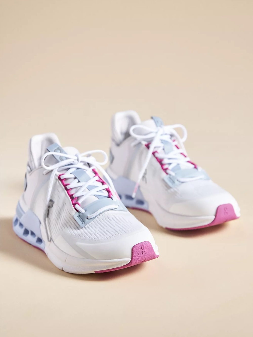 On | CloudNova Flux Sneakers | Undyed-White/Heather